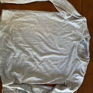 Athleta Light Blue Crewneck Top